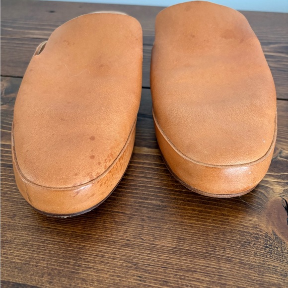 FEIT Tan Leather Mules - Picture 3 of 4
